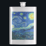 Cantil vincent van gogh Starry night<br><div class="desc">A famosa pintura de Van Gogh, "A Noite Estrelada." Pintado durante sua estadia no asilo Remy Santo na década de 1880, van Gogh retratou as colinas rolantes e árvores ciprestes que viu de sua janela. Melhorado digitalmente pela PixDezines. Copyright © 2008-2016 PixDezines.com™ e PixDezines™ em zazzle.com. Todos os direitos reservados....</div>