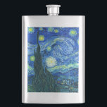 Cantil vincent van gogh Starry night<br><div class="desc">A famosa pintura de Van Gogh, "A Noite Estrelada." Pintado durante sua estadia no asilo Remy Santo na década de 1880, van Gogh retratou as colinas rolantes e árvores ciprestes que viu de sua janela. Melhorado digitalmente pela PixDezines. Copyright © 2008-2016 PixDezines.com™ e PixDezines™ em zazzle.com. Todos os direitos reservados....</div>