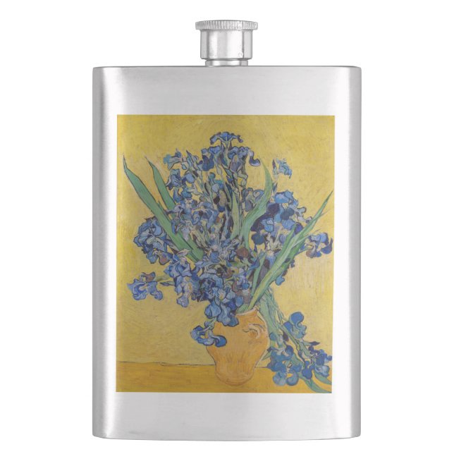 Cantil Vincent van Gogh - Vaso com Íris (Frente)
