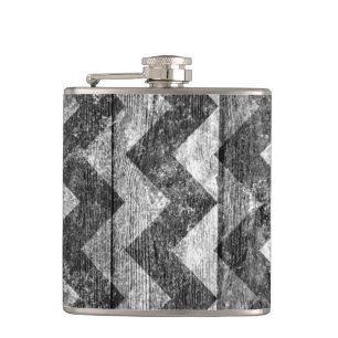 Cantil Vintage Chevron Wood Abstrato nº 10