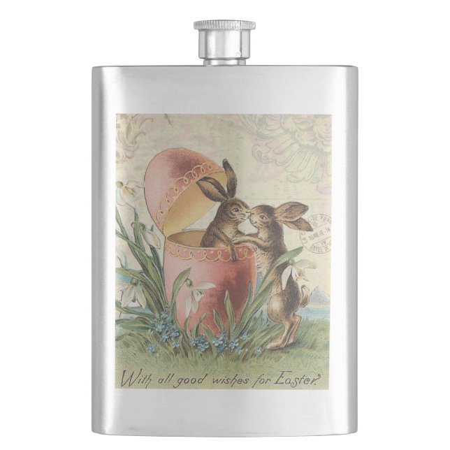 Cantil Vintage French Easter Bunnies (Frente)