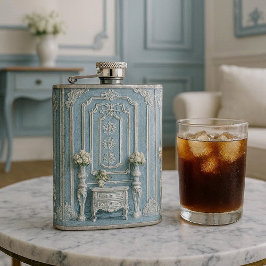 Cantil Vintage French Heritage Luxury Romantic Blue White