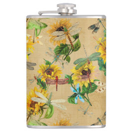 Cantil Vintage Girassóis e Dragões