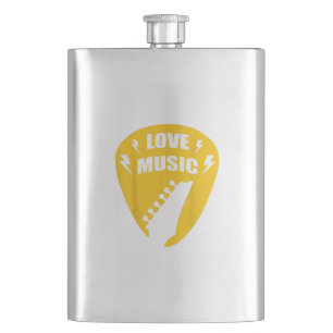 Cantil Vintage Love Guitar Music Lover Gift