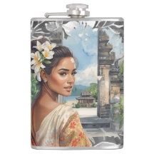 Vintage, Lovely Bali Women and Tropical Paradise