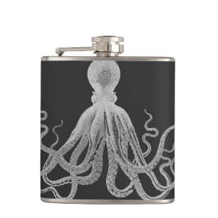 Cantil Vintage Octopus Flask