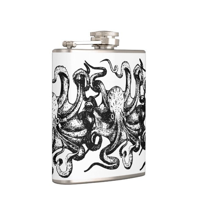 Cantil Vintage Octopus  Nautical Themes  (Direita)