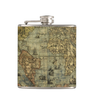 Cantil Vintage Old World Map History-lover's