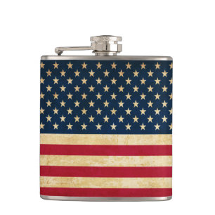 Cantil Vintage Patriotic American Flag