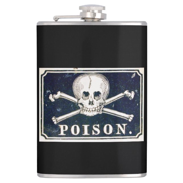 Cantil Vintage Poison Flask (Frente)