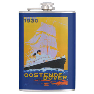 Cantil Vintage PosterEurope de Oostende Dôvar