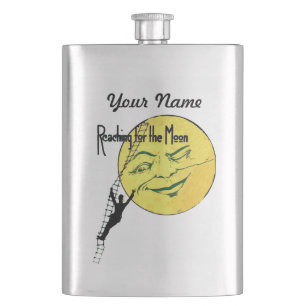 Cantil Vintage que pisc o alcance da escada do homem da