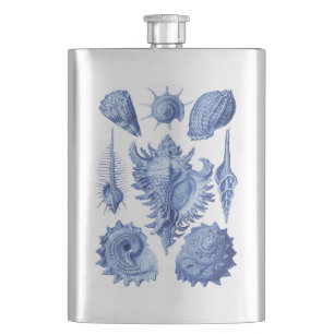 Cantil Vintage Seashells Blue