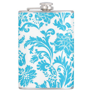 Cantil Vintage Sky Blue Damask