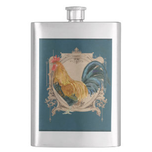 Cantil Vintage Style Country Rustic Rooster Francês
