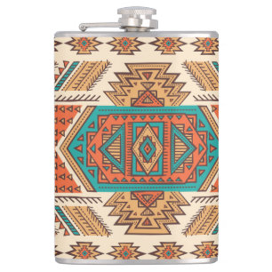 Cantil Vintage tribal: padrão étnico sem carne