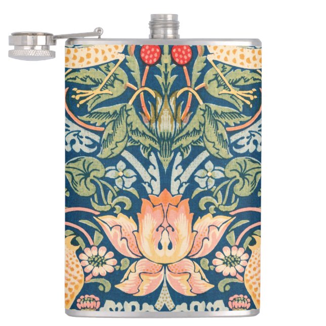 Cantil Vintage William Morris 'Strawberry Thief' Padrão (Aberto)