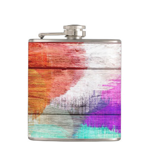 Cantil Vintage Wood Abstrato Painting nº 2