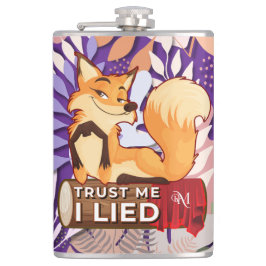 Cantil Vinyl Flask 8oz : Trust Me (roxo)