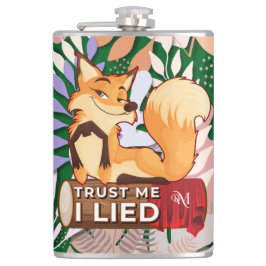 Cantil Vinyl Flask 8oz : Trust Me (verde)