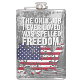 Cantil Vinyl Wrapped Flask – Freedom Job