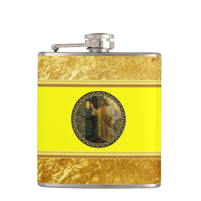 Cantil Visitação ao amanhecer Jesus batendo em uma porta  (Frente)