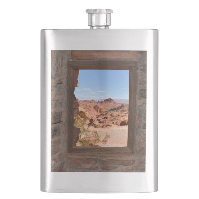 Cantil Vista de cabine de dentro do Vale do Fogo (Frente)