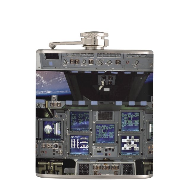 Cantil Vista de Janela de Órbita de Cockpit Earth do Shut (Frente)