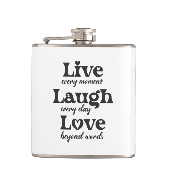 Cantil viva, ria, ama - três palavras bonitas (Frente)