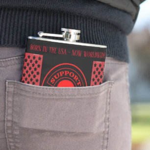 Cantil VNVLV MC Suporte mundial Frasco enrolado Vinil