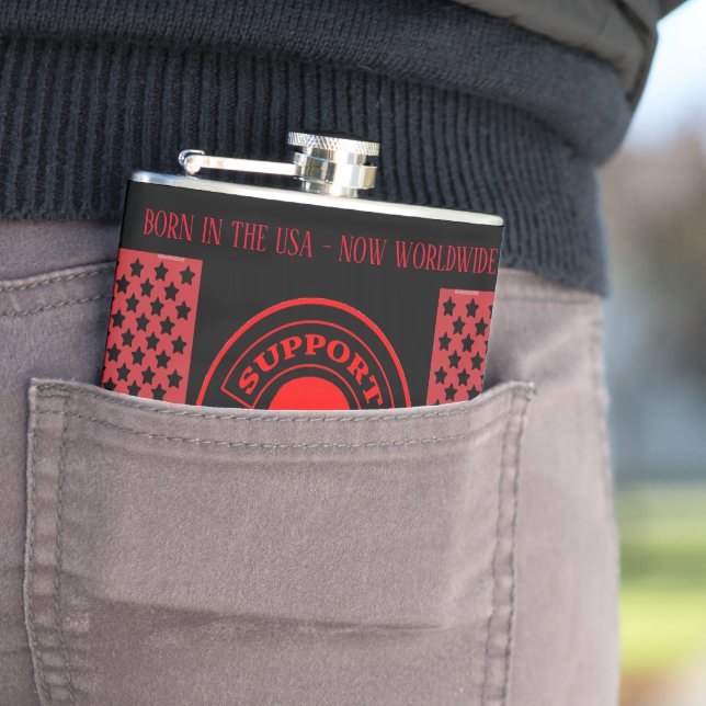 Cantil VNVLV MC Suporte mundial Frasco enrolado Vinil (In Situ)