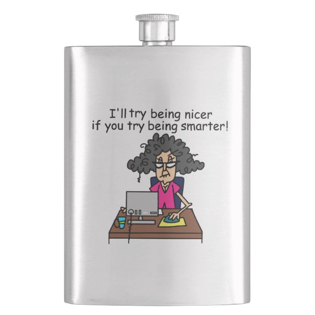 Cantil Você é mais inteligente que eu serei mais gentil (Frente)