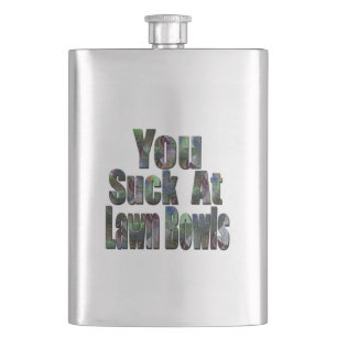 Cantil Você não joga tigelas de grama muito bem, não é?