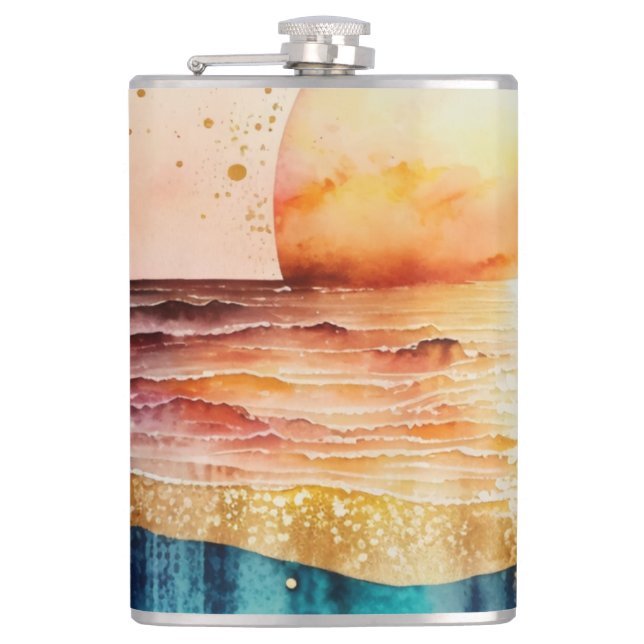 Cantil Watercolor Beach Series Design 3 (Frente)