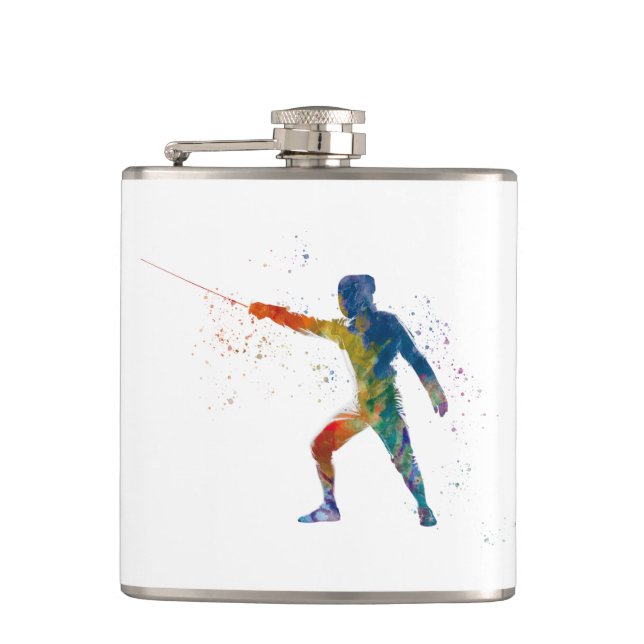 Cantil watercolor fencing (Frente)