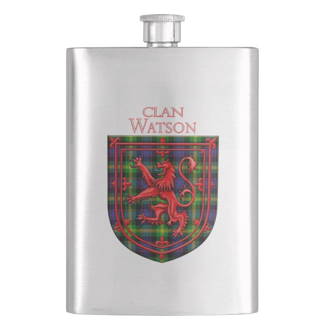 Cantil Watson Tartan Scottish Xadrez Lion Rampant (Frente)