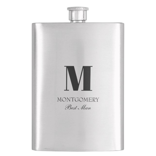 Cantil Wedding Party Gifts Monogram Best Man  (Frente)