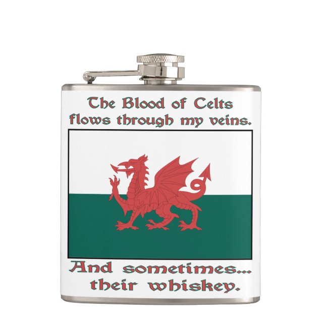 Cantil Welsh Blood of Celts and Whiskey (Frente)