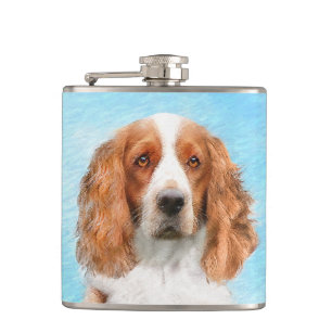Cantil Welsh Springer Spaniel Painting - Arte Original De