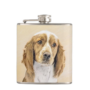 Cantil Welsh Springer Spaniel Painting - Arte Original De