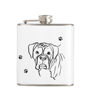 Cantil Whimsical Boxer: Texto Editável