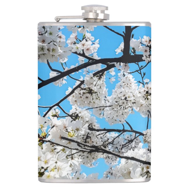 Cantil White Cherry Blossom Flask (Frente)