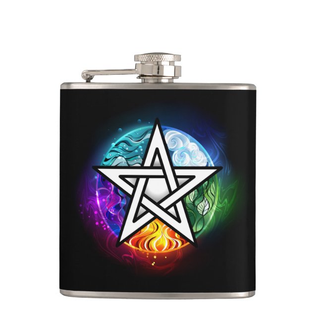 Cantil Wiccan pentagram (Frente)
