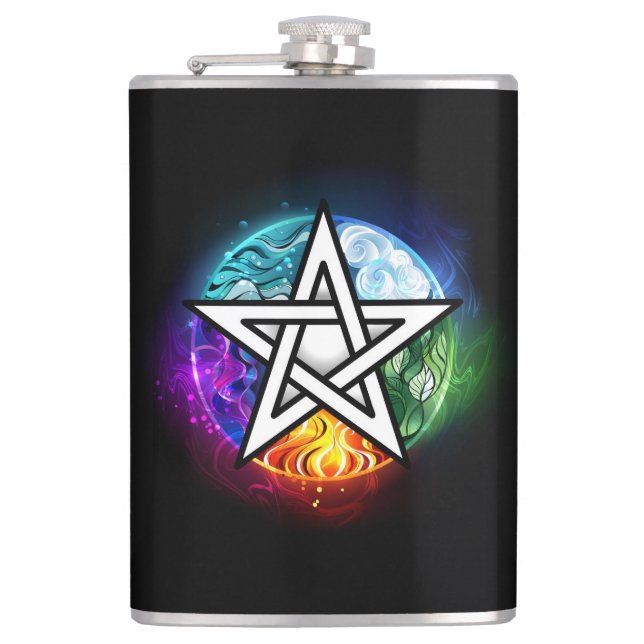 Cantil Wiccan pentagram (Frente)