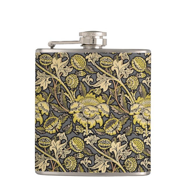 Cantil William Morris Wey Floral Wallpaper (Frente)