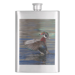 Cantil Wing Flapping Wood Duck