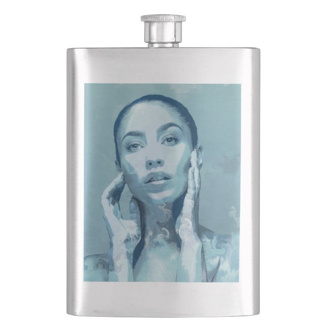 Cantil "Woman in Blue" Premium Canvas  (Frente)