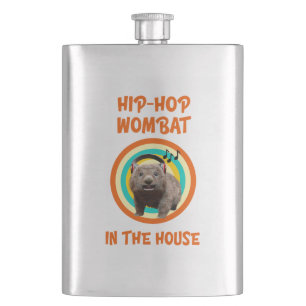 Cantil Wombat de Hip-hop Engraçado em Casa