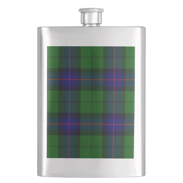 Cantil Xadrez azul-tartan-clã-forte (Frente)