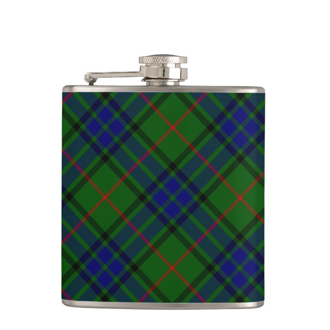 Cantil Xadrez azul-tartan Lauder (Frente)